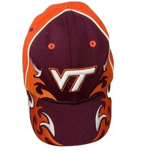 New Era Virginia Tech Hokie Flames Orange